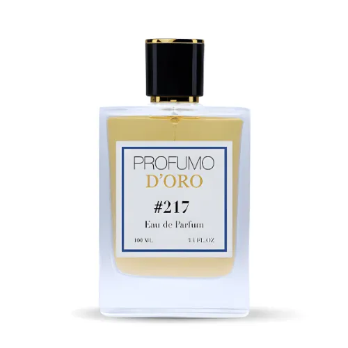 Profumo Doro #217 Eau de Parfum – 50 ml Flakon, fruchtig-holziger Herrenduft mit Ananas, Ambergris und Moschus